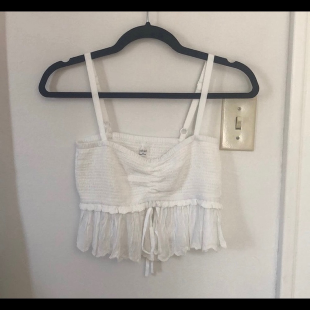 Aritzia Wilfred Cropped Tank Top